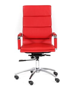 Кресло офисное CHAIRMAN 750 экокожа красная в Радужном - предосмотр 1